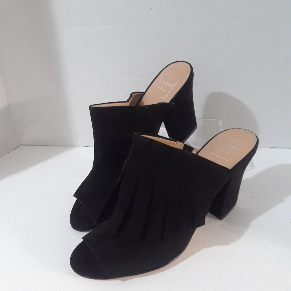 KAARI blue Women's size 10M Mules Clogs Shoes